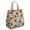 Paw Print, variant on Bernese Mountain Dogs with Pioneer Flower Insulated Lunch Bag for Women & Adults,Large Portable Soft Cooler Lunch Bag,Thermal Food Storage Tote with Pearl Cotton,8.66L,8.75x5.75x9.5 Inch
