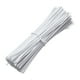 thumbnail image 3 of Cintas de torsión Uxcell de 6 pulgadas, más fuertes, recubiertas de PVC, color blanco, paquete de 500, 3 of 5