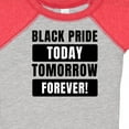 thumbnail image 4 of Inktastic Black History Month Black Pride Today Tomorrow Forever Boys or Girls Baby Bodysuit, 4 of 5