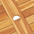 thumbnail image 5 of vidaXL 7 Piece Garden Dining Set Solid Wood Teak, 5 of 5