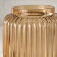 thumbnail image 3 of Better Homes & Gardens Ribbed Glass Vase, 10", Champagne, 3 of 6