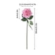 thumbnail image 2 of ¡Campaña con descuento!Flor de simulación de rosa con borde enrollado, sensación húmeda, luna clara, adecuada para cualquier lugar, 2 of 2