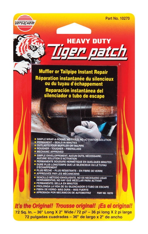 VersaChem Tiger Patch Muffler/Tailpipe Tape 36 in.