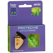 Flents Protechs Ear Plugs Travel - 1 pair