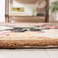 thumbnail image 4 of Safavieh Chelsea Elton Bordered Wool Area Rug, Black/Brown, 4'6" x 6'6" Oval, 4 of 11