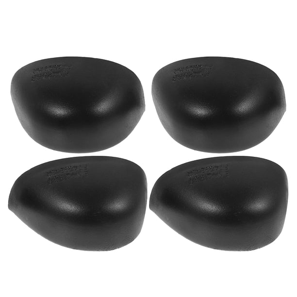 2 pares de protectores de cabeza para calzado de trabajo, protectores de punta de seguridad, protectores de punta para zapatos.