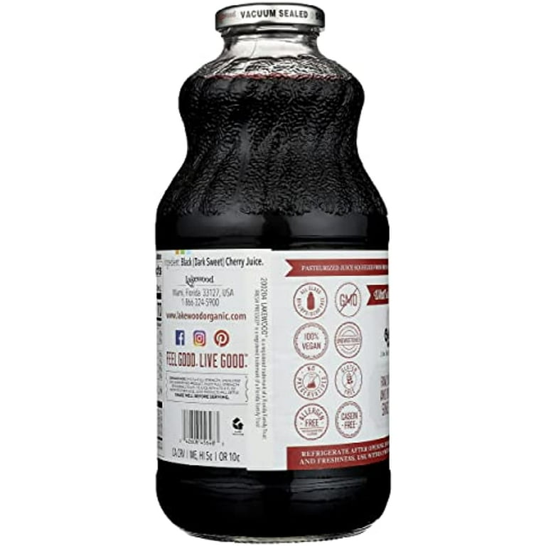 Lakewood Pure Black Cherry Juice 32 fl oz