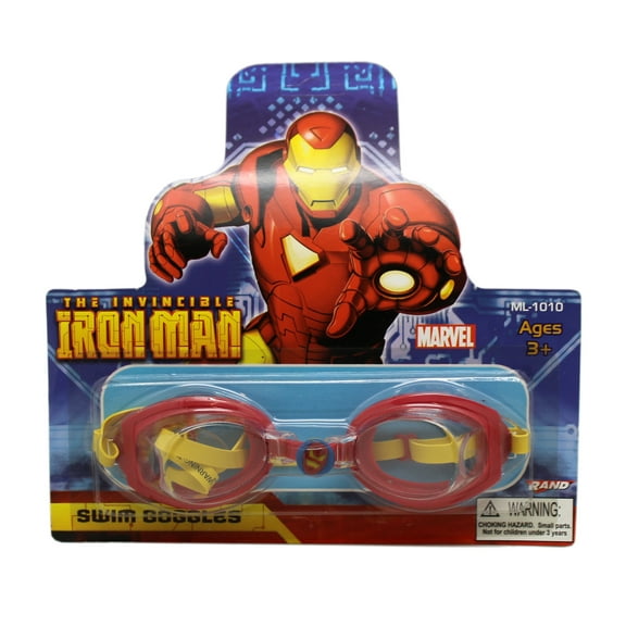 Iron Man Swim Goggles - Kids Swim Goggles
