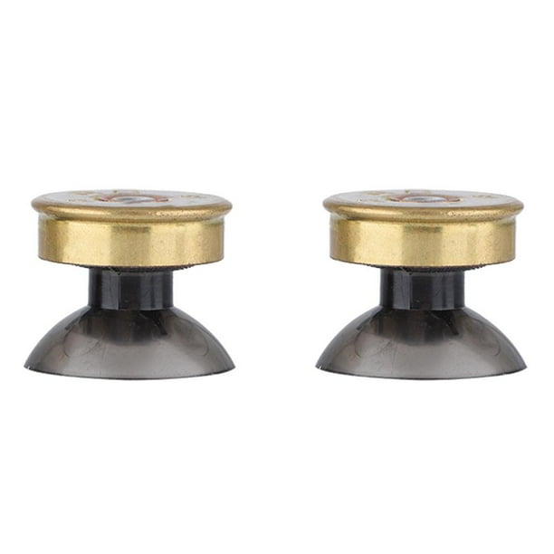 Botones de Bala de Metal Dorado y Joystick analógico de Bala, Juegos de Botones de Bala de Joystick de Metal de Repuesto, Joystick de Botones de Bala dise?ados para Controladores PS4 Ecomeon no