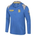 thumbnail image 2 of Men's Colosseum Blue UCLA Bruins OHT Military Appreciation Quarter-Zip Hoodie Jacket, 2 of 4