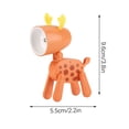 thumbnail image 3 of Wovilon Cute Pet Night Light Student Dormitory Reading Mini Table Lamp Bedroom Sleep Lamp Desktop Creative Decoration, 3 of 7