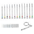 thumbnail image 3 of 13 Pieces Watch Repair Screwdriver Set Sturdy Portable Jewelry Making Tool Screws Small Home for Watch Jewelers Glasses Computer Phone, 3 of 8