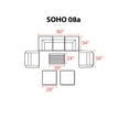 thumbnail image 3 of Soho 8 Piece Outdoor Wicker Patio Furniture Set 08a, 3 of 7