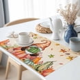thumbnail image 3 of Thanksgiving Gnome Placemats Set of 1 Watercolor Leaves Heat Insulated Linen Place Mats, Washable Stain-Proof Table Mats for Dining Tables Holiday Decor 13x19inch, 3 of 9