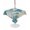 Blue, variant on Outdoor Tablecloth with Umbrella Hole for Patio/Picnic/Party/Camping, Teal Sea Turtle Coastal Waterproof Table Cloth Round Cover Washable, Vintage Summer Beach Nautical (Dia 60")