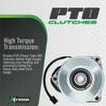 thumbnail image 5 of Replaces HUSQVARNA 917532179335 PTO Clutch, FREE BEARING & High Torque Upgrades!, 5 of 7