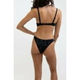 thumbnail image 2 of Rhythm Livin Ivy Eyelet High Cut Bikini Bottom Black ( M ), 2 of 2