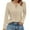 Khaki_05#721C, variant on Hearthz Workout Long Sleeve Tops for Women Fall V Neck Work Shirts for Women Henley Button Down Cute Blouses for Women