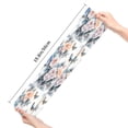 thumbnail image 3 of Leisure Hosiery 20in Lightweight Wear-Resistant Sweat-Wicking No Heel For Home Office Daily Use Flowers And Butterflies, 3 of 8