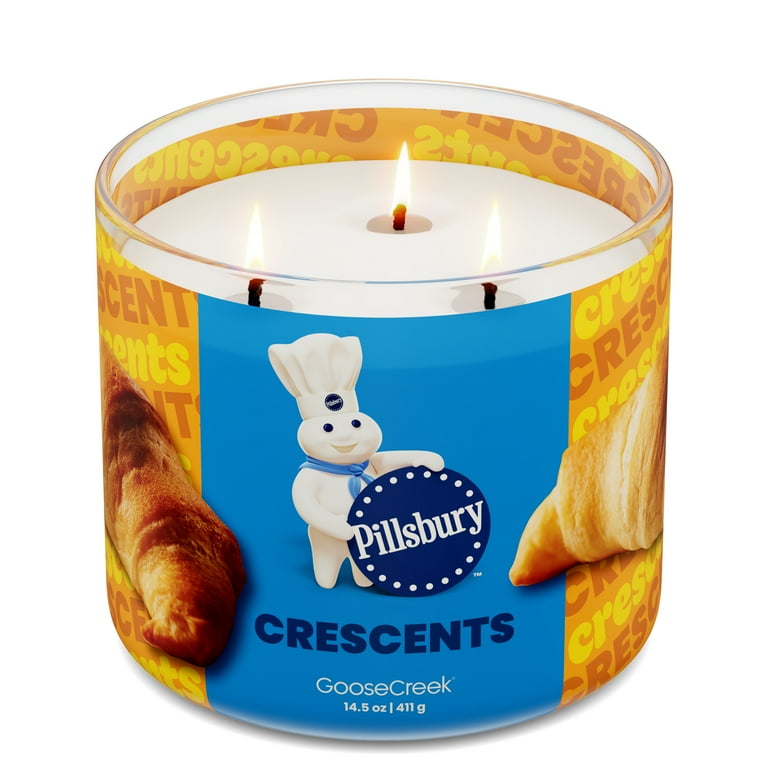 Goose Creek 3-Wick Pillsbury Crescents Scented Jar Candle, 14.5oz