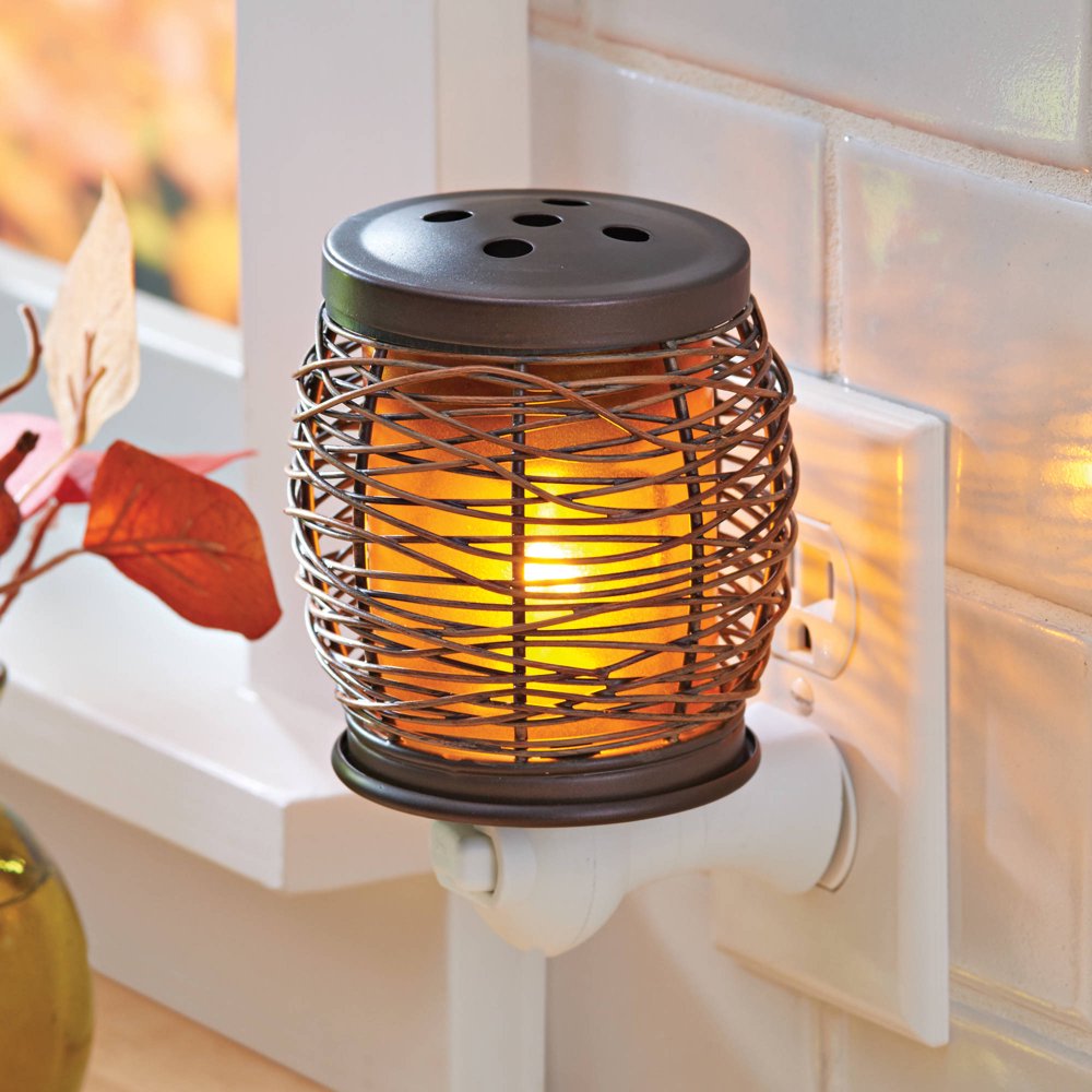 Better Homes and Gardens Accent Woven Lantern Wax Warmer