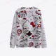 thumbnail image 2 of Sudadera con capucha de Hello Kitty Harajuku de Anime japonés para mujer, sudadera Ullzang de los años 90 con dibujos animados divertidos de Eleven, sudadera con capucha de Hello Kitty para mujer, 2 of 5