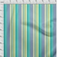 thumbnail image 2 of oneOone Cotton Flex Fabric Multicolor Stripe Printed Craft Fabric BTY 40 Inch Wide, 2 of 3