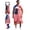 Red White and Blue, variant on 250th Anniversary American Flag Overalls Men,4th of July Socks,Patriotic Sunglasses,USA Cape,4 Pcs for Memorial Labor Day(Red White and Blue,L)