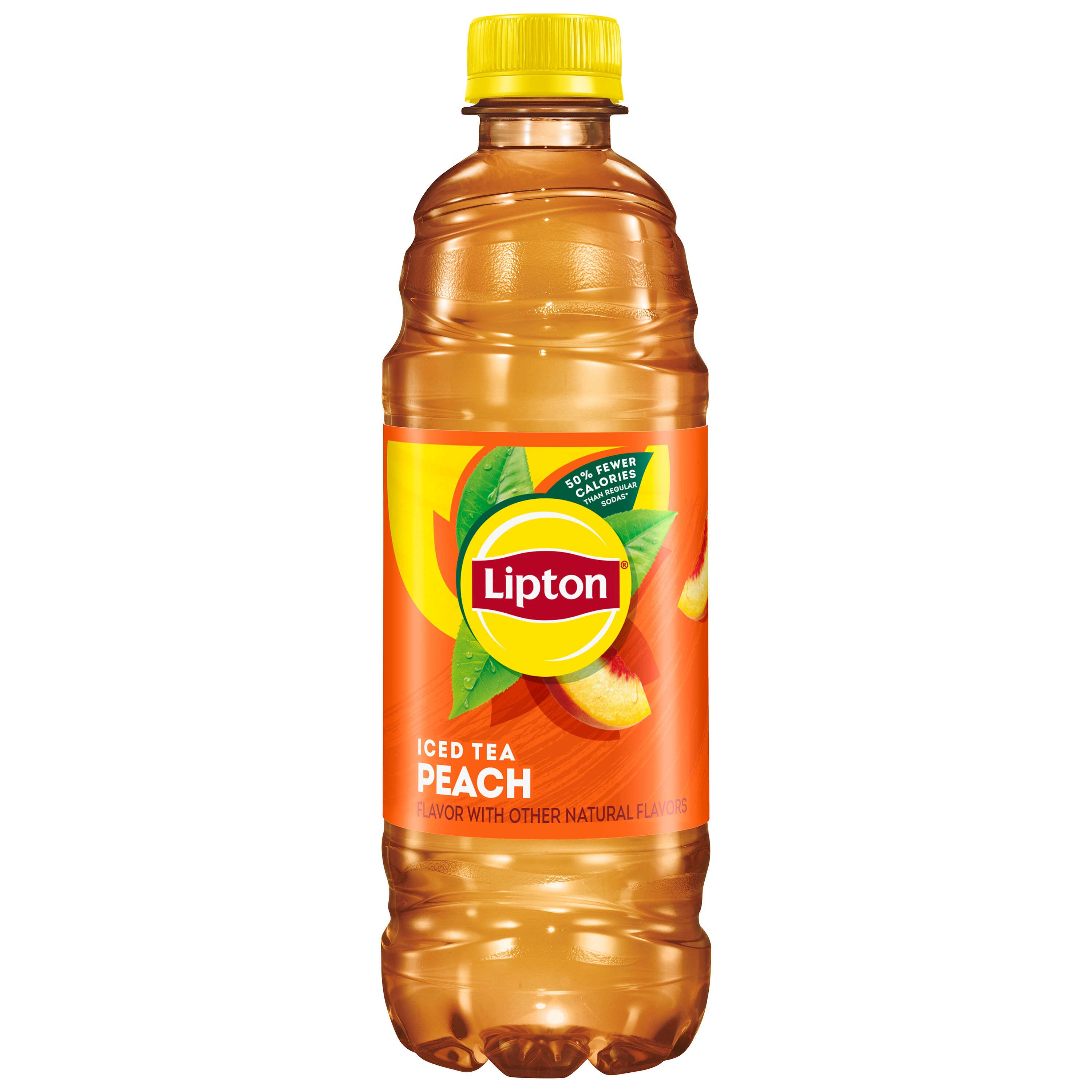 Lipton Peach Iced Tea, Bottled Tea Drink, 16.9 fl oz, 12 Pack Bottles - image 4 of 6