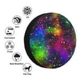 thumbnail image 5 of Gaeub Bright Universe 14-17in Tire Cover, Spare Tire Cover, for Camper Caravan, Trailer, Car, Truck, SUV, Jeep - 17 inch, 5 of 9