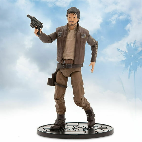 Star Wars Rogue One Cassian Andor Elite Series Die Cast Figure 6" H Toy Poseable