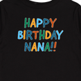 thumbnail image 4 of Inktastic Happy Birthday Nana Boys or Girls Long Sleeve Toddler T-Shirt, 4 of 5