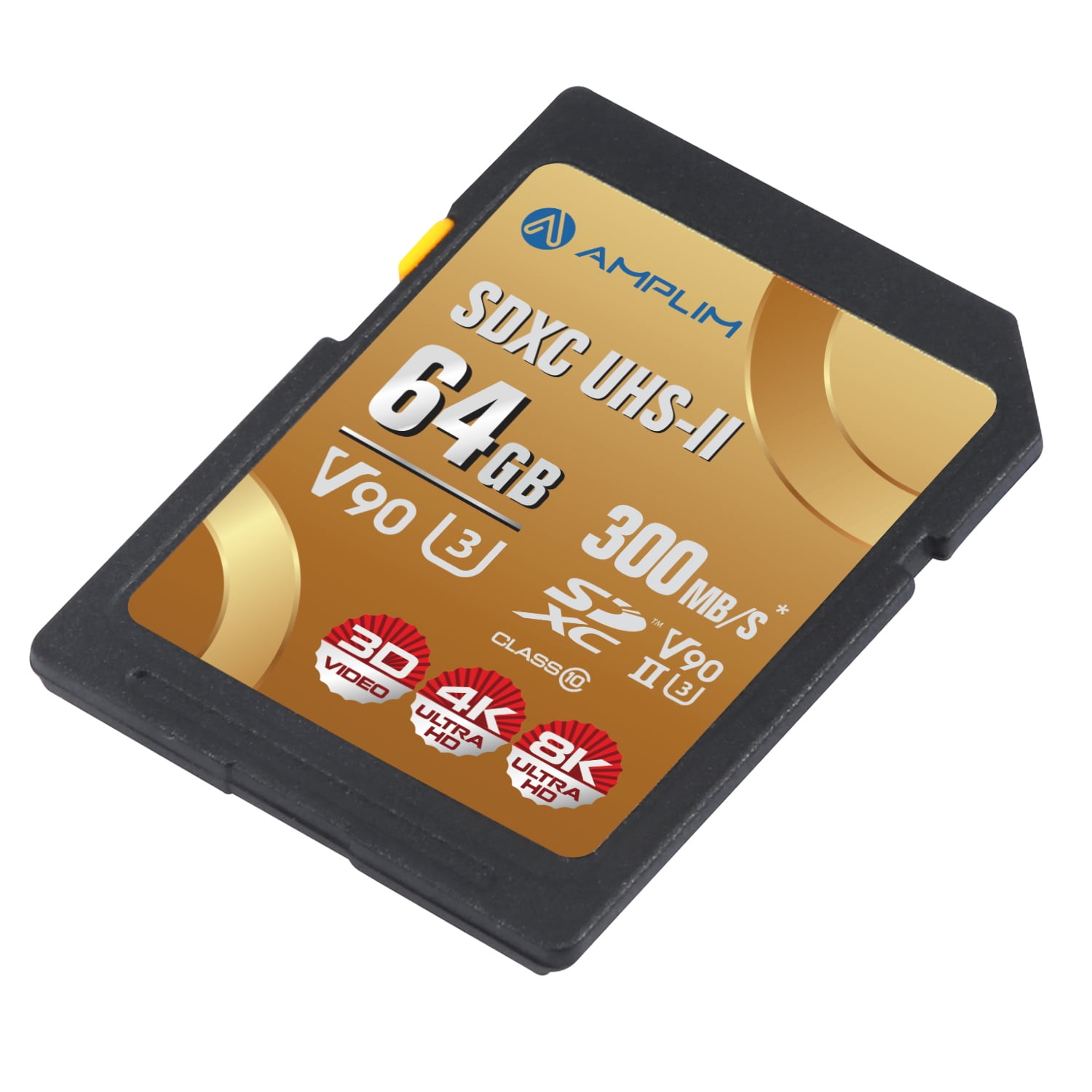 (64GB, 2000x Speed (300MB/s)) - Lexar Professional 64 GB Class 10 UHS- : Lexar 64GB Professional 2000x SD Card, UHS-II, C10, U3