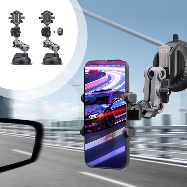 onlyliua ¡ Ofertas Del Día Liquidación Prime! Fortaleza Ventosa Del Coche Disparos Del Teléfono Móvil Des arriba Del Coche Transmisión En Vivo Disparos Fuera de La Primera Perspectiva