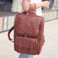 thumbnail image 3 of Men Backpack Men Casual Fashion Business Travel Simple Wild Man Bag Backpack, 3 of 3