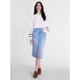 thumbnail image 2 of Scenario Women's Denim Skirt, Sizes 0-20, 2 of 5