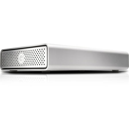 G-Technology - G-DRIVE USB-C 4TB Desktop Hard Drive - Silver