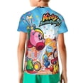 thumbnail image 5 of Kirby Boys Girls 3d Graphic Printed T-Shirt Crewneck Short Sleeve Tees, 5 of 6