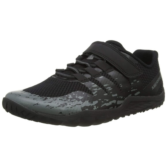 Merrell Boys' Trail Glove 5 A/C Sport Sandal, Black, 1 M US Little Kid
