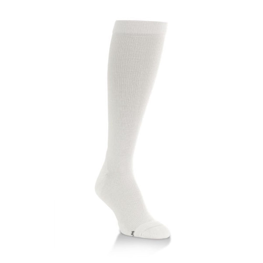 World's Softest Socks - Support Fit - Over the Calf - White - Unisex ...
