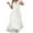 White summer dresses for women, variant on Summer Saving Wycnly Summer Dresses for Women Casual Solid Loose Ruffle Swing Button Down Shirt Maxi Dresses 2024 Sleeveless Lapel Plain Long Formal Dress Black l