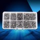 thumbnail image 4 of Combinación de tornillos autorroscantes con cabeza avellanada cruzada de acero inoxidable 800 uds/M2, 4 of 7
