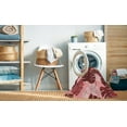 thumbnail image 2 of Ahgly Company Machine Washable Indoor Square Transitional Light Coral Pink Area Rugs, 8' Square, 2 of 7