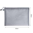 thumbnail image 4 of Homerr File Holder File Holder Storage with Lanyard Zipper Closure Large Capacity Waterproof Transparent Document Organizer Office Supplies Lightweight File Organizer, 4 of 7