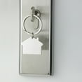 thumbnail image 5 of Uxcell 1.8x30mm Split Keychain Rings Round Flat Key Holder Carbon Steel Silver Tone 50 Pack, 5 of 5