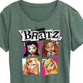 thumbnail image 3 of Bratz - Original Dolls Cartoon Drawing - Women's Short Sleeve Graphic T-Shirt, 3 of 5