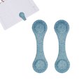 thumbnail image 1 of 2Pcs Leather Magnetic Bookmark Double-Sided Magnet Book Marker Clip Gift for Book Lovers(Glitters Light Blue), 1 of 6