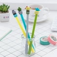 thumbnail image 2 of serony Cartoon Gel Pen Potted Cactus Student 0.5mm Signing Markers Home Office Quick Drying Doodle Pen, 2 of 7
