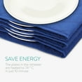 thumbnail image 4 of Navaris Electric Plate Warmer - 10 Plate Blanket Heater Pockets for Warming Dinner Plates to 165 Degrees in 10 Minutes - Thin Folding Design - Blue, 4 of 6