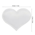 thumbnail image 5 of 500pcs Mini White Heart Sponge Decoration DIY Heart for Wedding Valentines Day Anniversary Party, 5 of 17